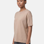 Blusa in 100% Viscosa Cammello