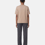 Blusa in 100% Viscosa Cammello