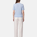 Blusa in 100% Viscosa Blu