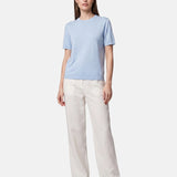 Blusa in 100% Viscosa Blu