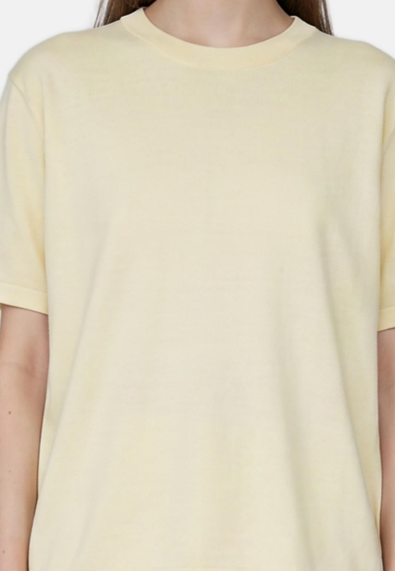 Blusa in 100% Viscosa Giallo
