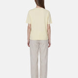 Blusa in 100% Viscosa Giallo
