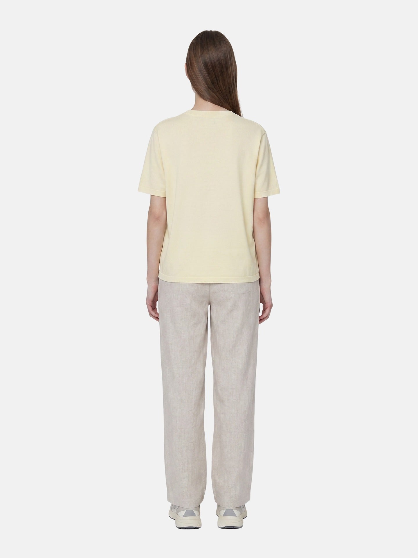 Blusa in 100% Viscosa Giallo