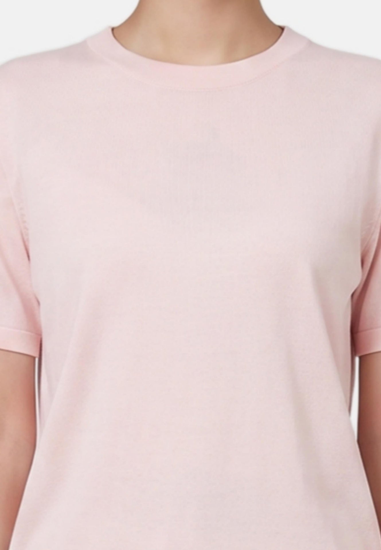 Blusa in 100% Viscosa Rosa