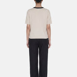 Blusa in 100% Viscosa Beige