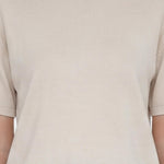 Blusa in 100% Viscosa Beige