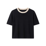 Blusa in 100% Viscosa Nero