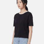 Blusa in 100% Viscosa Nero