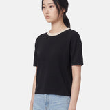 Blusa in 100% Viscosa Nero