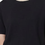 Blusa in 100% Viscosa Nero