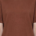 Blusa in 100% Viscosa Marrone