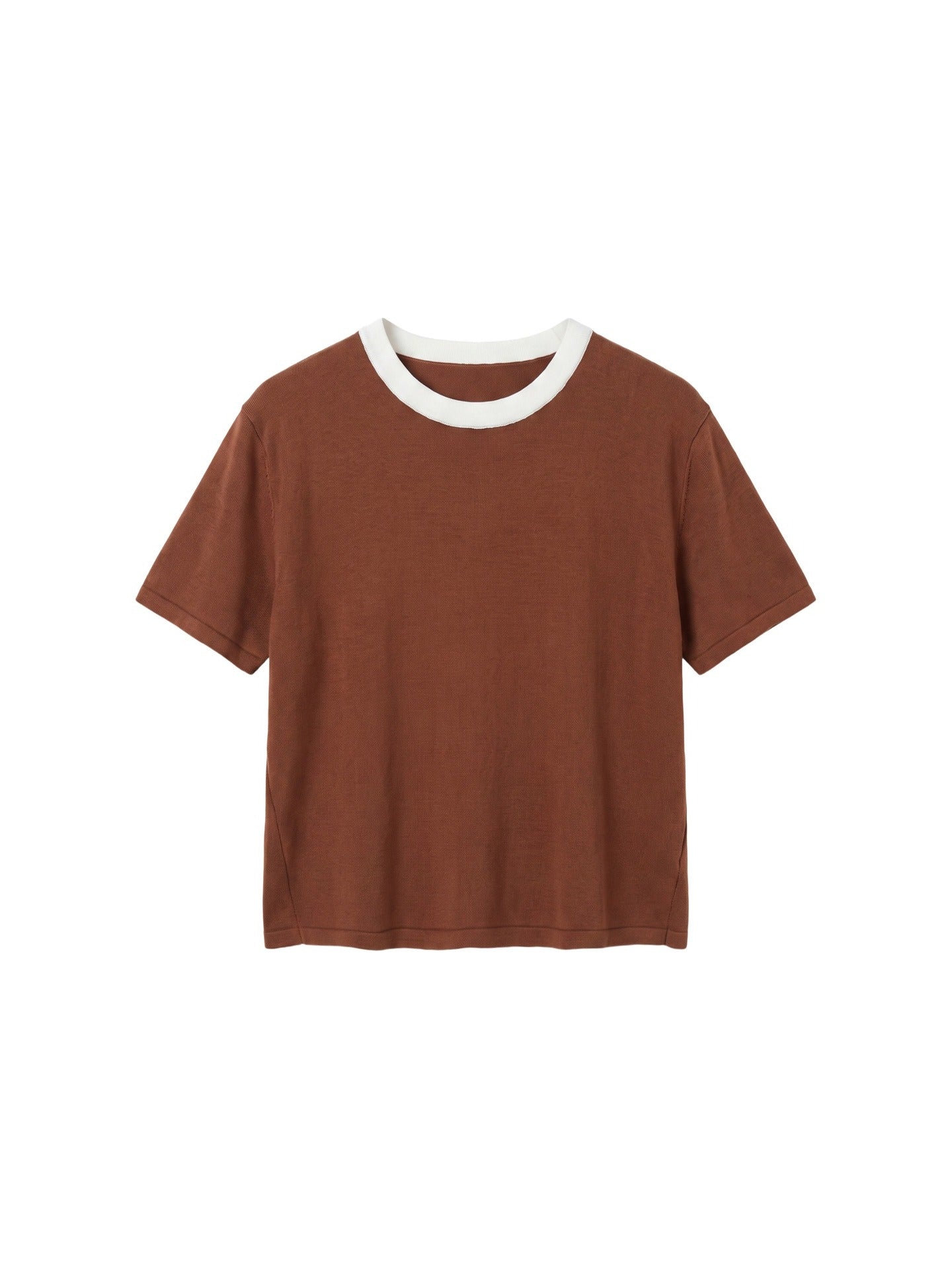 Blusa in 100% Viscosa Marrone