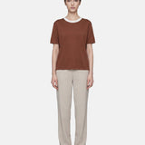 Blusa in 100% Viscosa Marrone