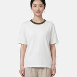 Blusa in 100% Viscosa Verde Militare