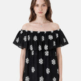 Blusa in 80% Tencel 20% Poliester Nero