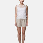 Blusa in Poliestere Bianco