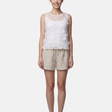 Blusa in Poliestere Bianco