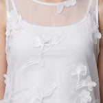 Blusa in Poliestere Bianco