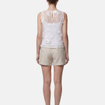 Blusa in Poliestere Bianco