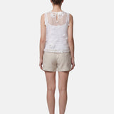 Blusa in Poliestere Bianco