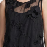 Blusa in Poliestere Nero