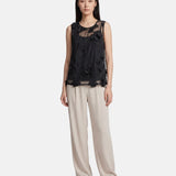 Blusa in Poliestere Nero