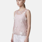 Blusa in Poliestere Rosa