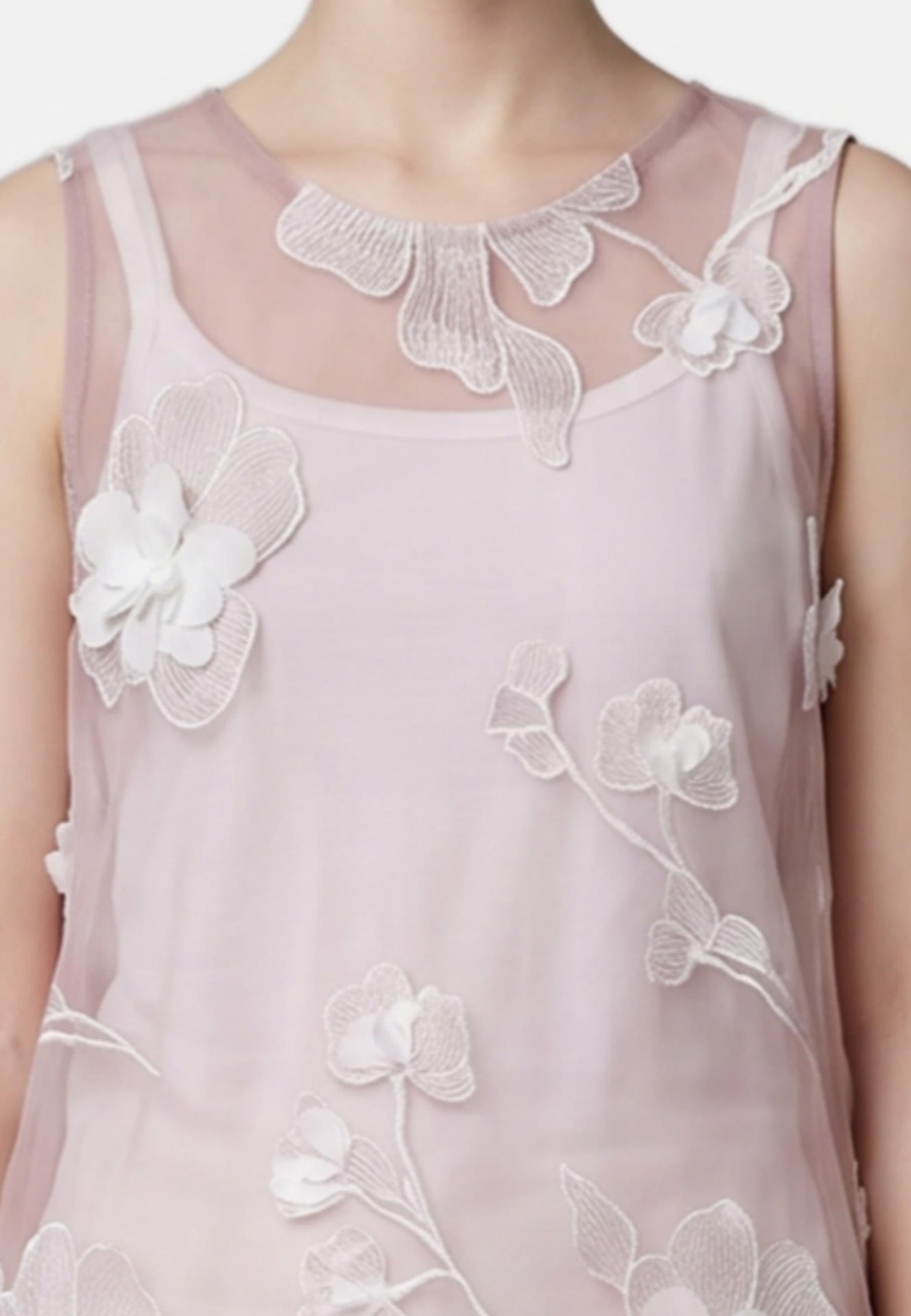 Blusa in Poliestere Rosa