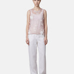 Blusa in Poliestere Rosa