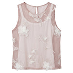 Blusa in Poliestere Rosa