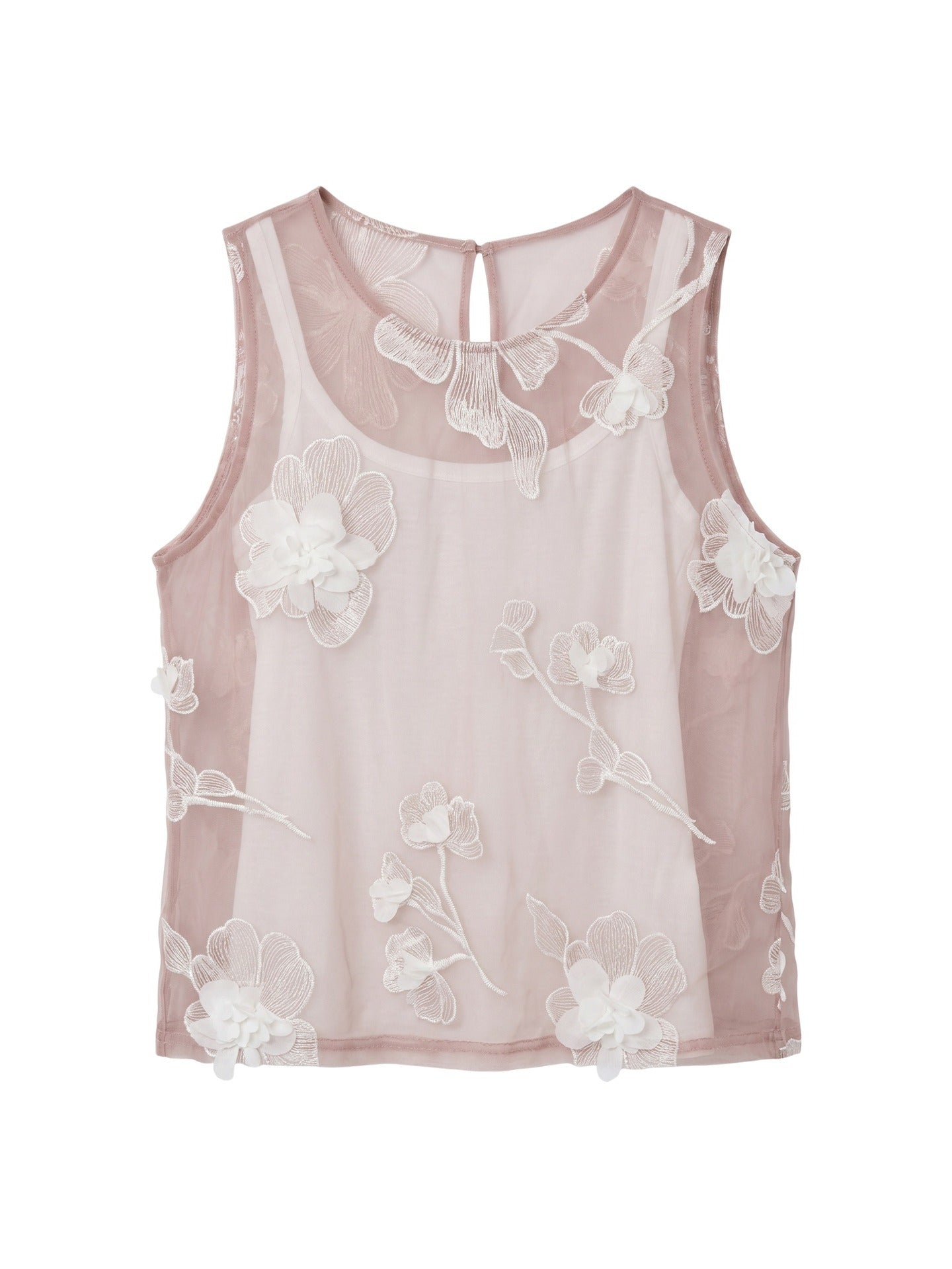 Blusa in Poliestere Rosa