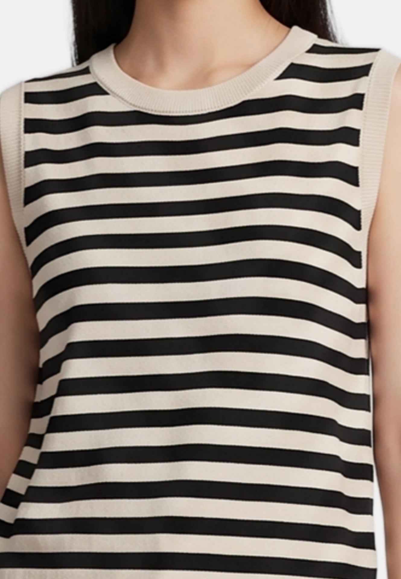 Top in 100% Viscosa Nero