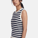 Top in 100% Viscosa Blu