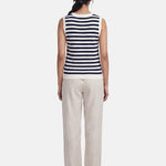 Top in 100% Viscosa Blu