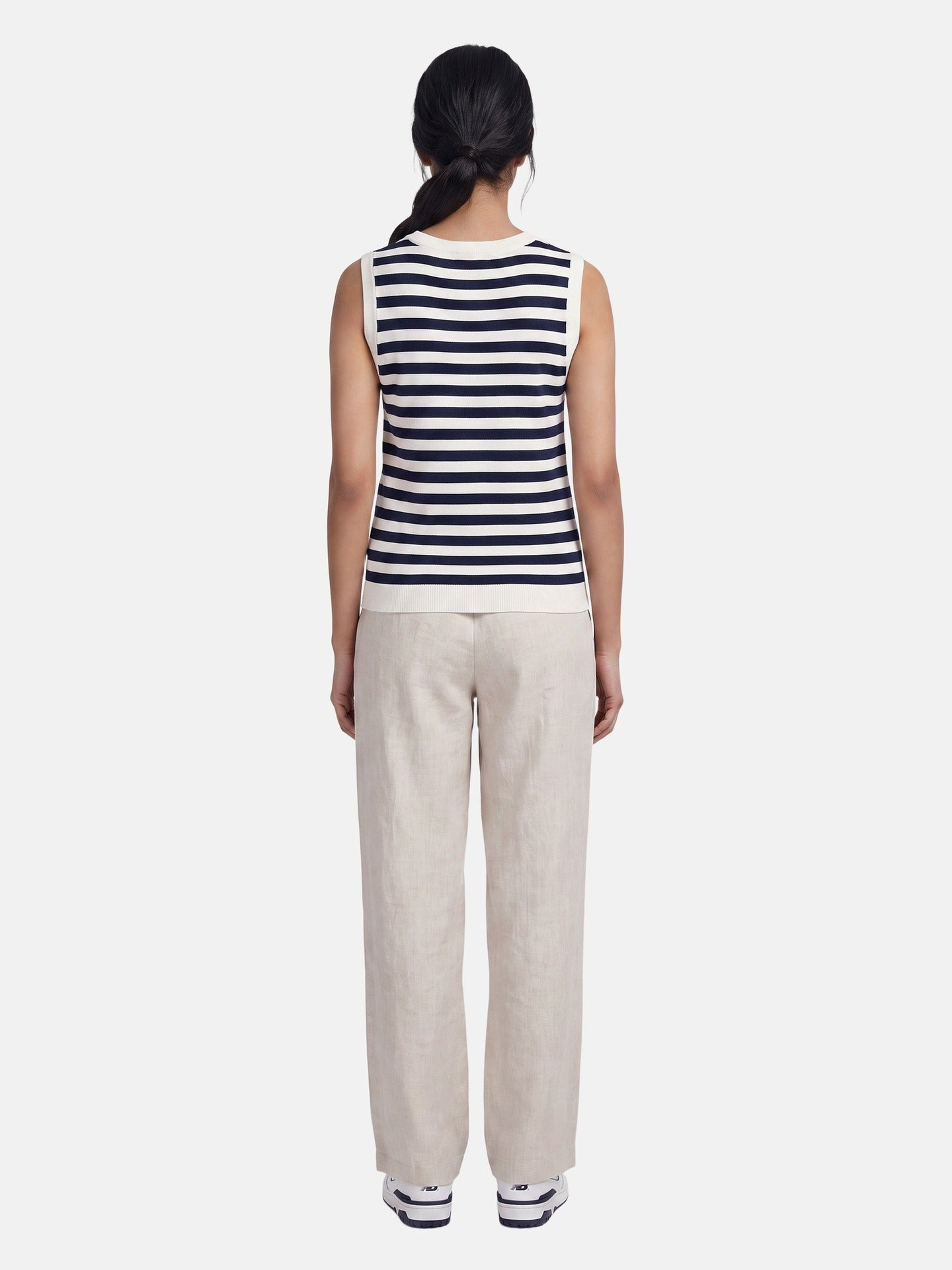 Top in 100% Viscosa Blu