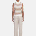 Top in 100% Viscosa Cammello