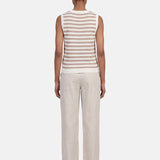 Top in 100% Viscosa Cammello