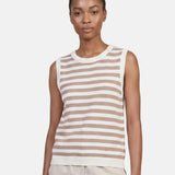 Top in 100% Viscosa Cammello