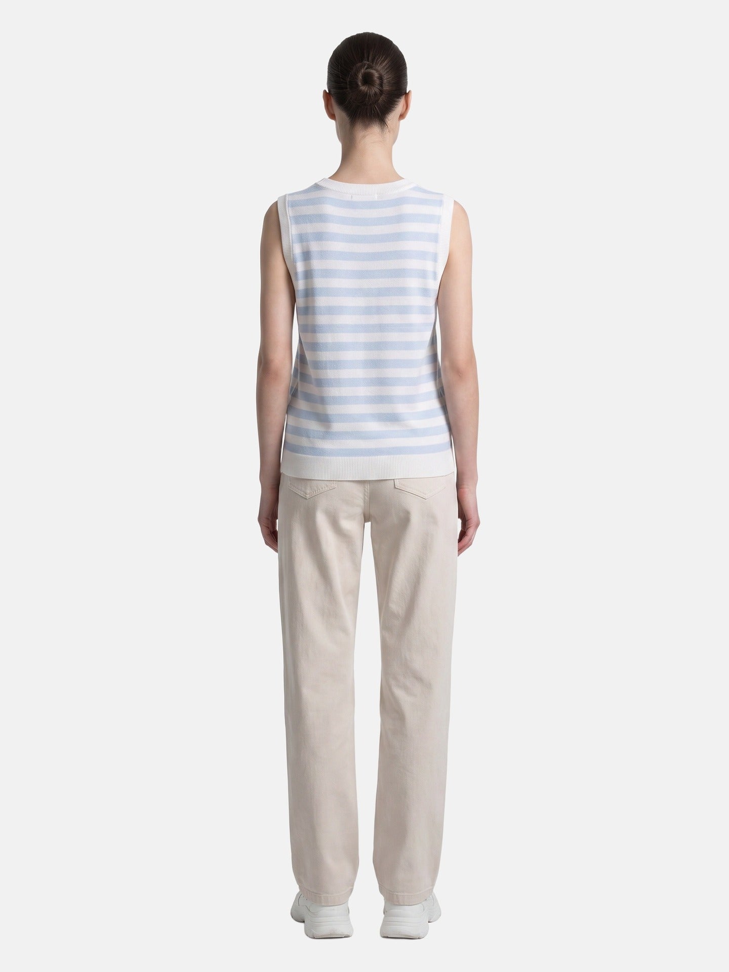 Top in 100% Viscosa Blu