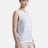 Top in 100% Viscosa Blu