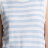 Top in 100% Viscosa Blu