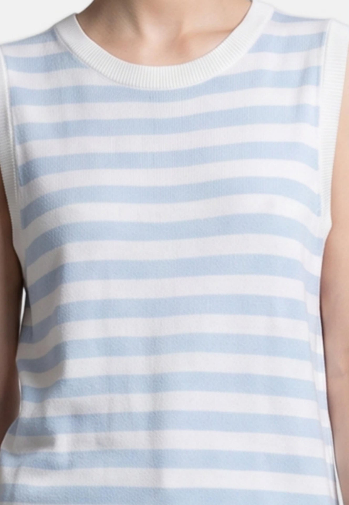 Top in 100% Viscosa Blu