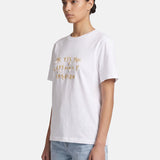 T-shirt in 83,4% Cotone 16,6% Poliammide Giallo