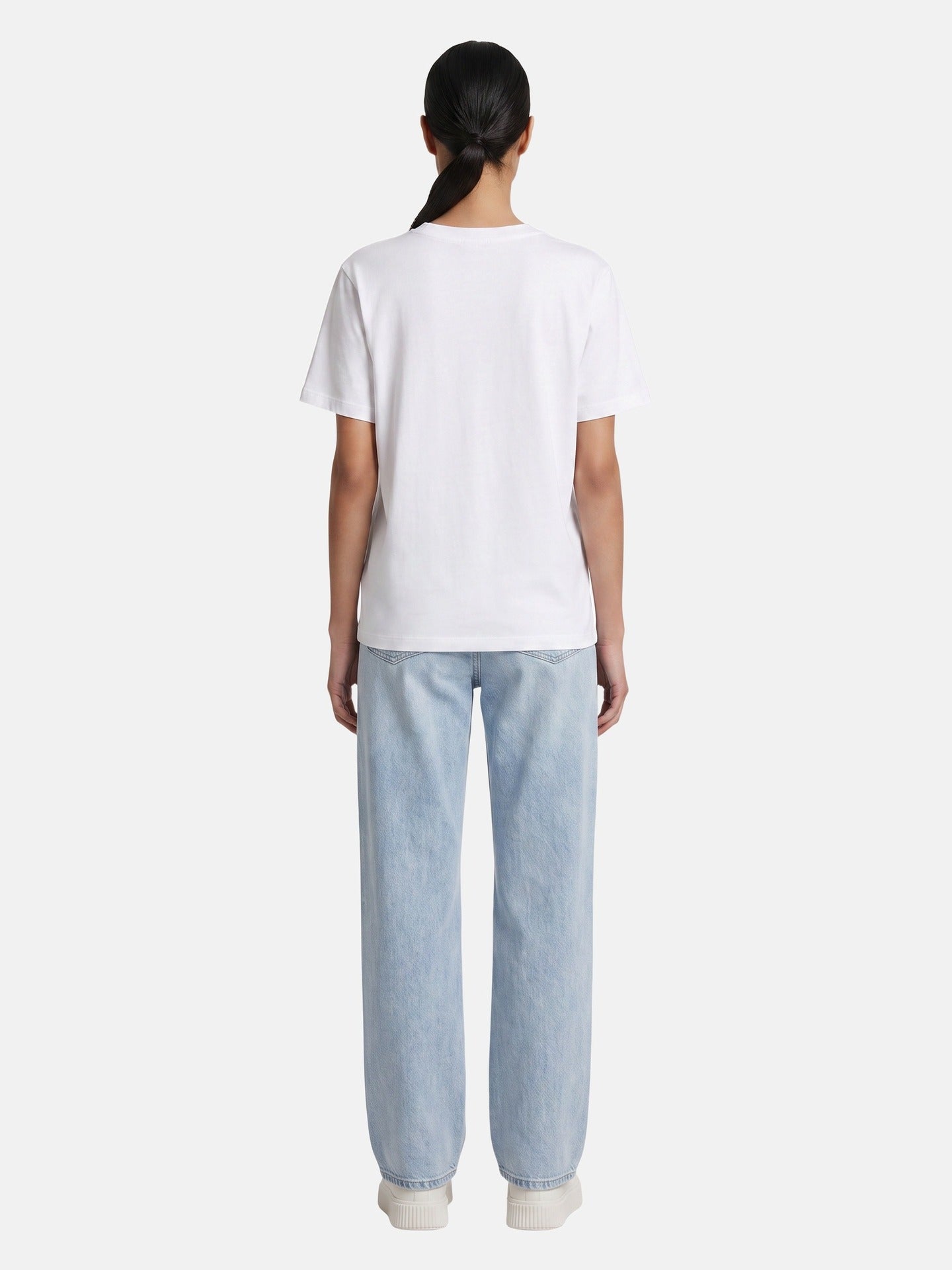 T-shirt in 83,4% Cotone 16,6% Poliammide Giallo