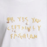 T-shirt in 83,4% Cotone 16,6% Poliammide Giallo