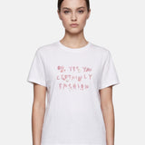 T-shirt in 83,4% Cotone 16,6% Poliammide Rosa