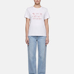 T-shirt in 83,4% Cotone 16,6% Poliammide Rosa