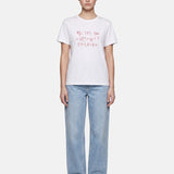 T-shirt in 83,4% Cotone 16,6% Poliammide Rosa