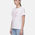 T-shirt in 83,4% Cotone 16,6% Poliammide Rosa