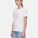 T-shirt in 83,4% Cotone 16,6% Poliammide Rosa